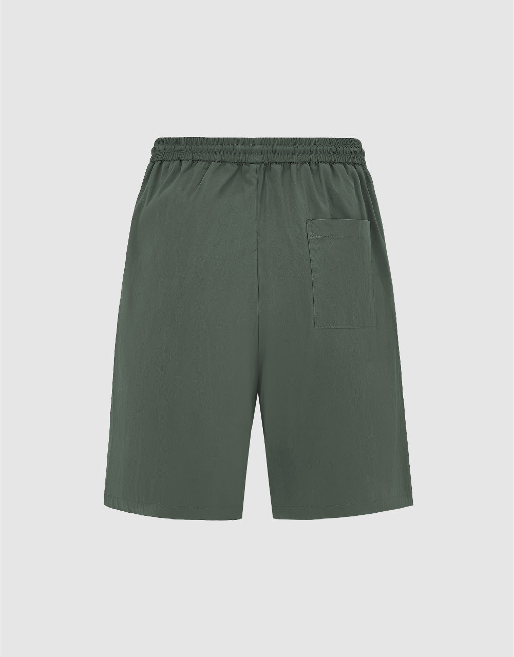 Drawstring Waist Shorts
