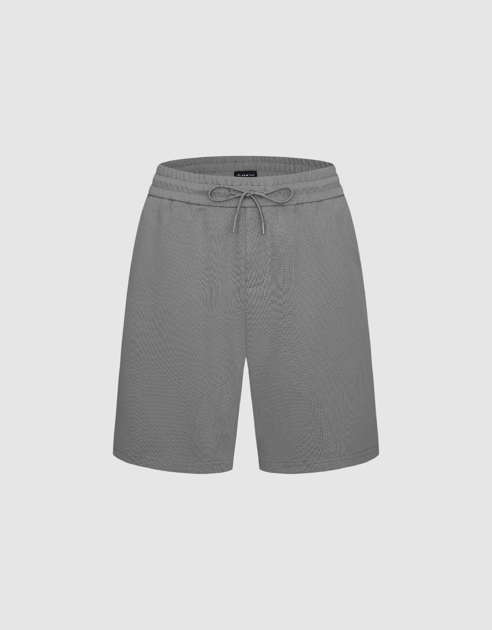 Drawstring Waist Knitted Shorts
