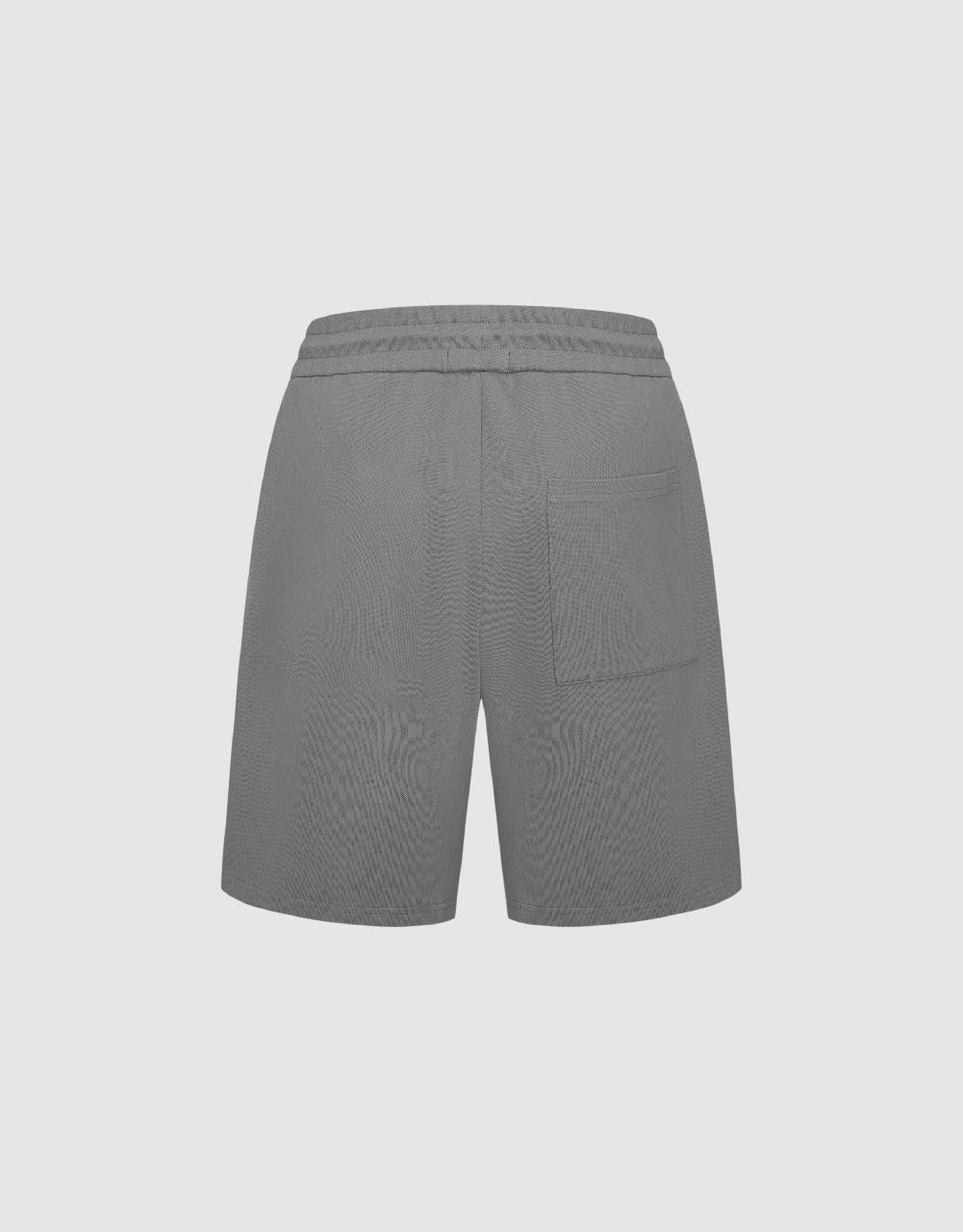 Drawstring Waist Knitted Shorts