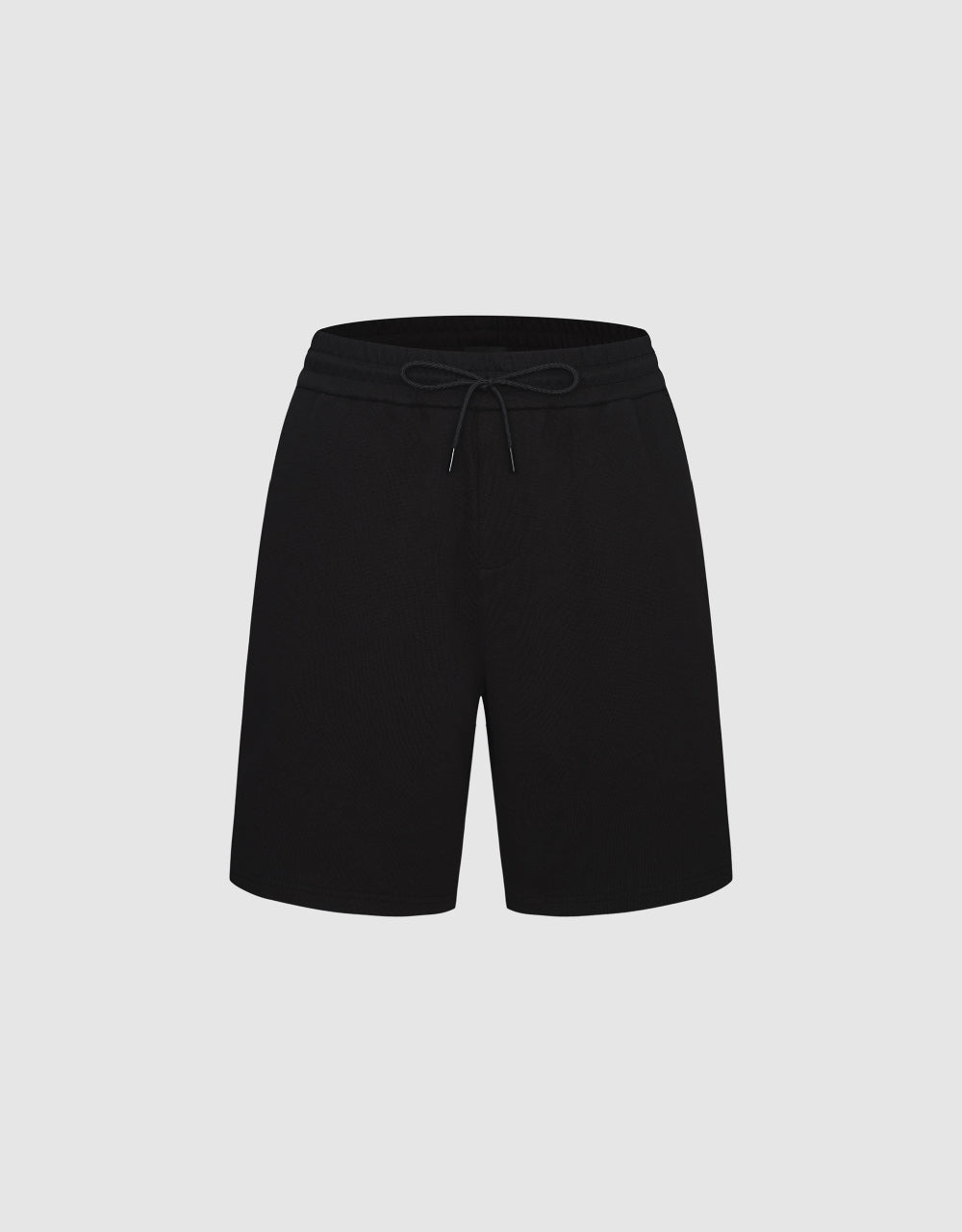 Drawstring Waist Knitted Shorts