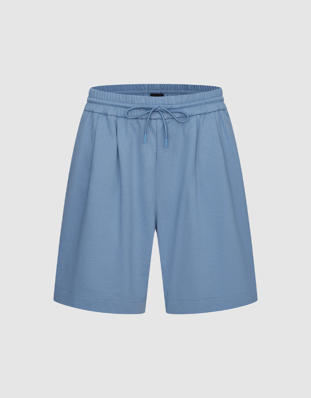 Drawstring Waist Knitted Shorts