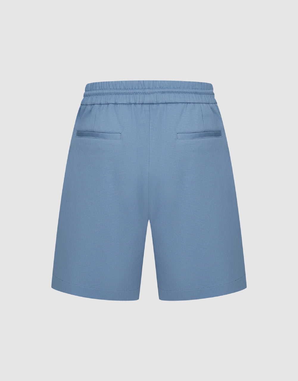 Drawstring Waist Knitted Shorts