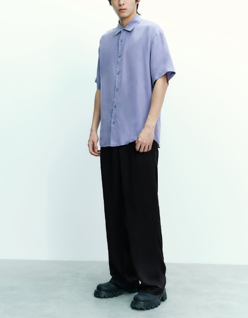 Loose Wide-Leg Pants