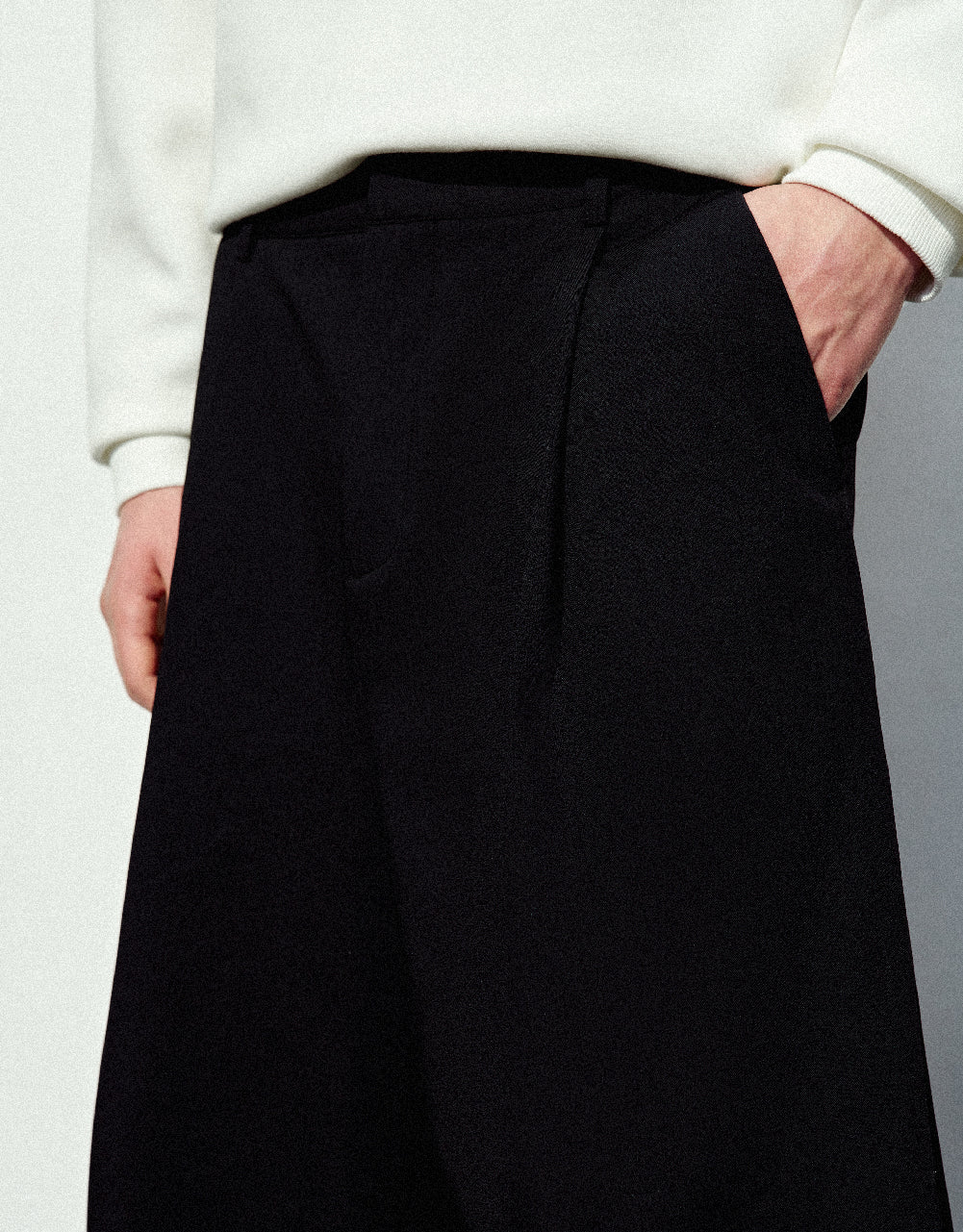 Raw Hem Oversized Shorts
