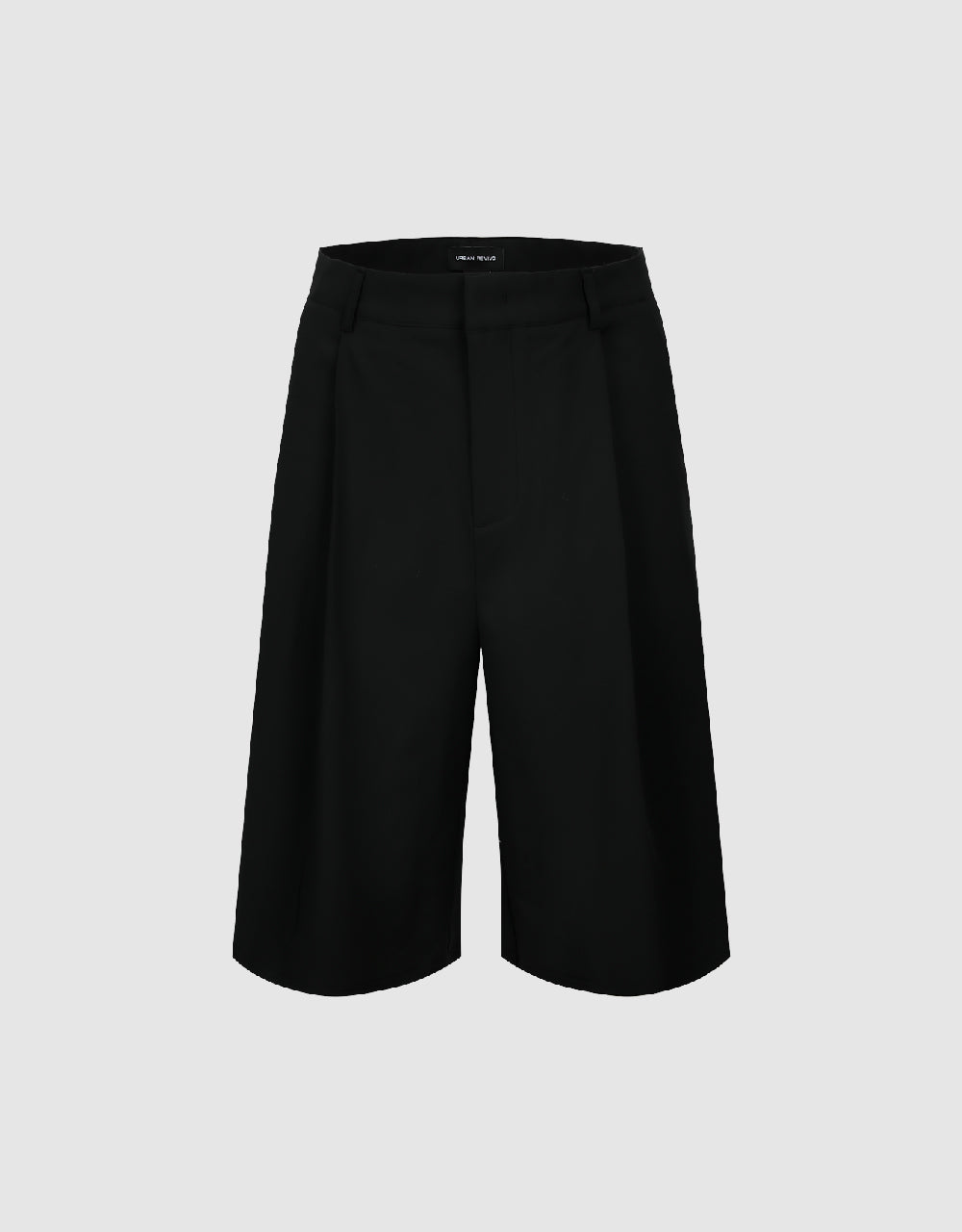 Raw Hem Oversized Shorts