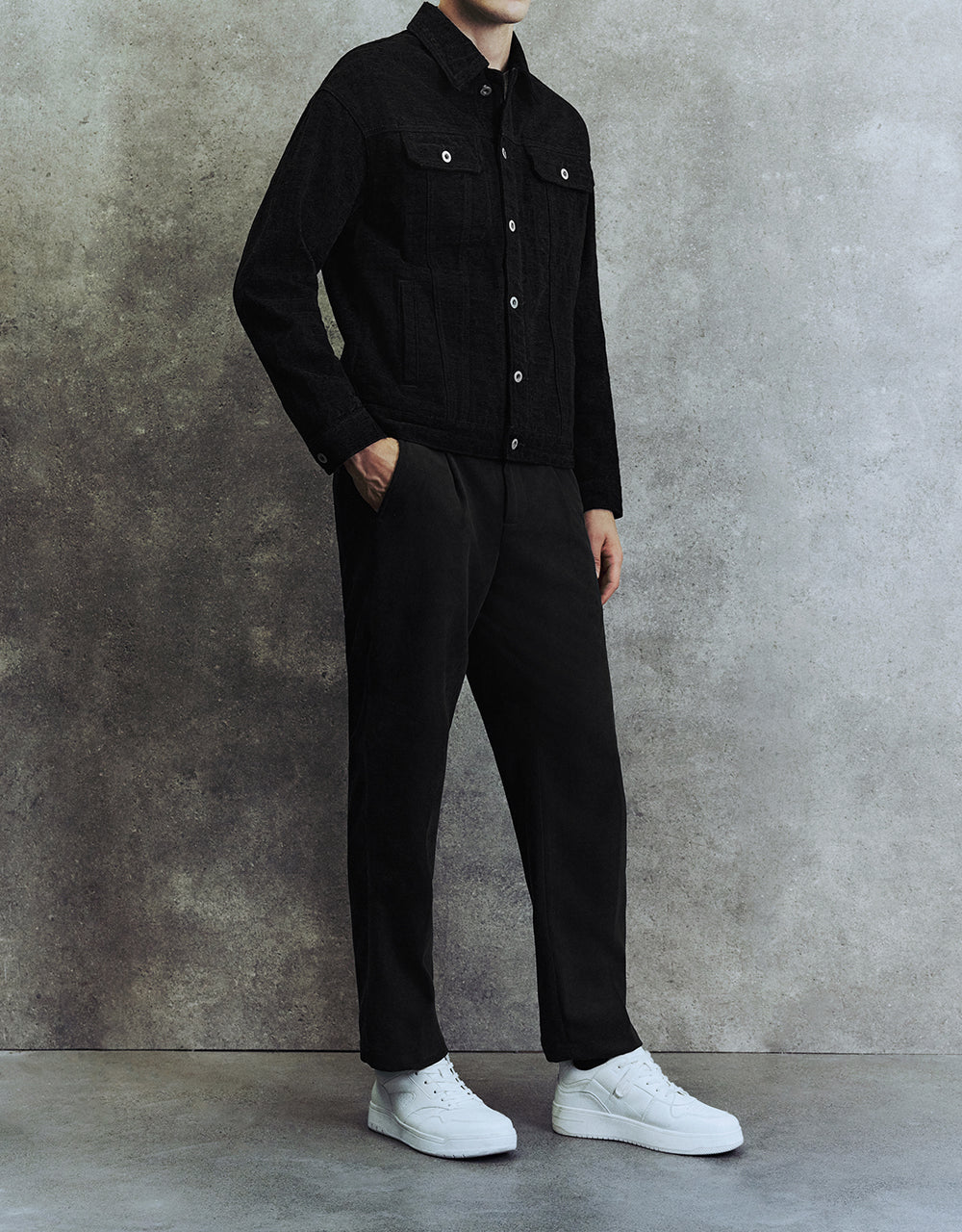 Tailored Carrot Fit Pants
