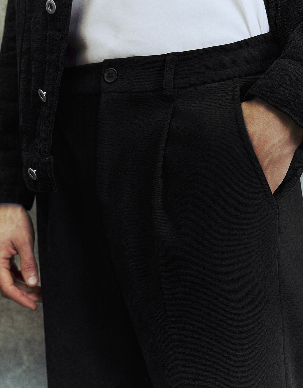 Tailored Carrot Fit Pants