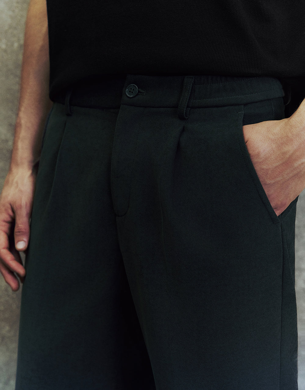 Tailored Carrot Fit Pants