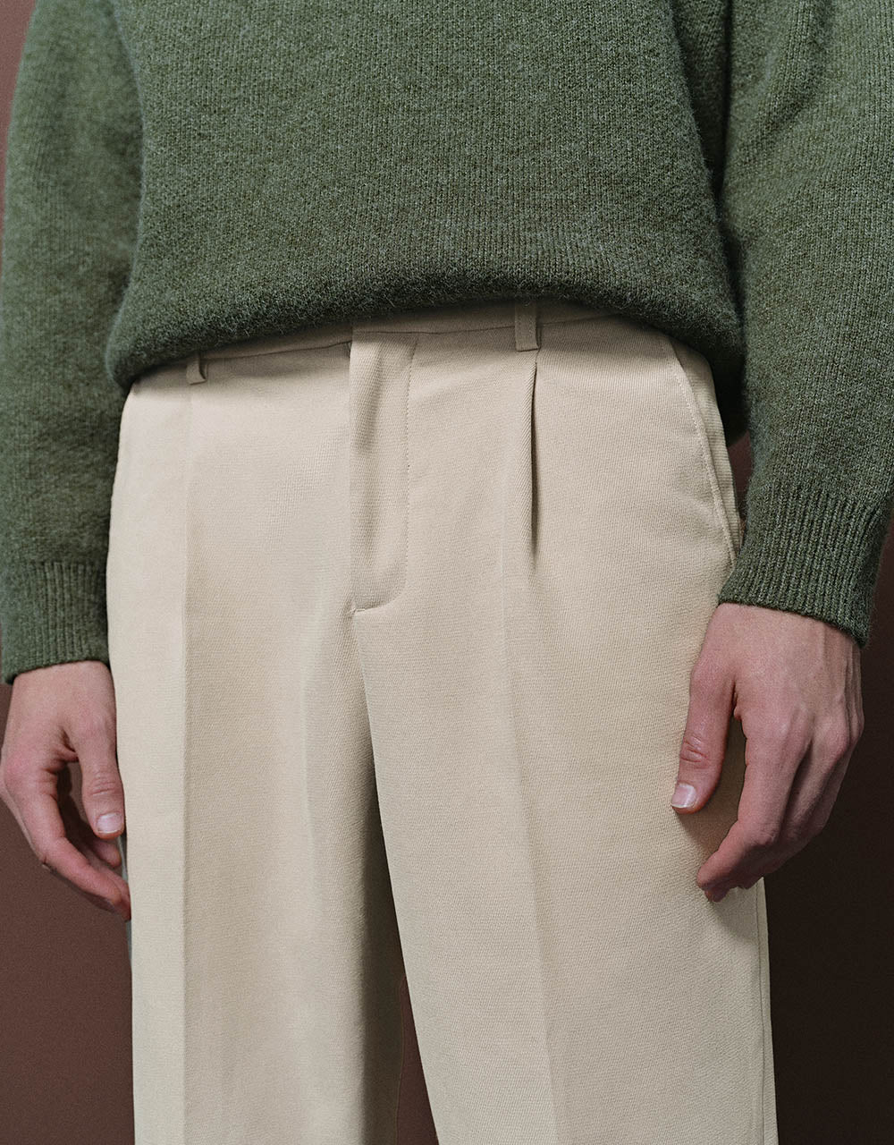 Tailored Carrot Fit Pants