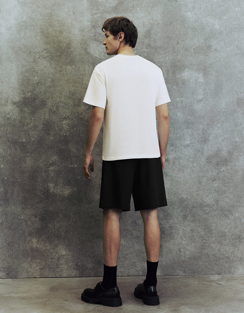 Wide-Leg Loose Shorts