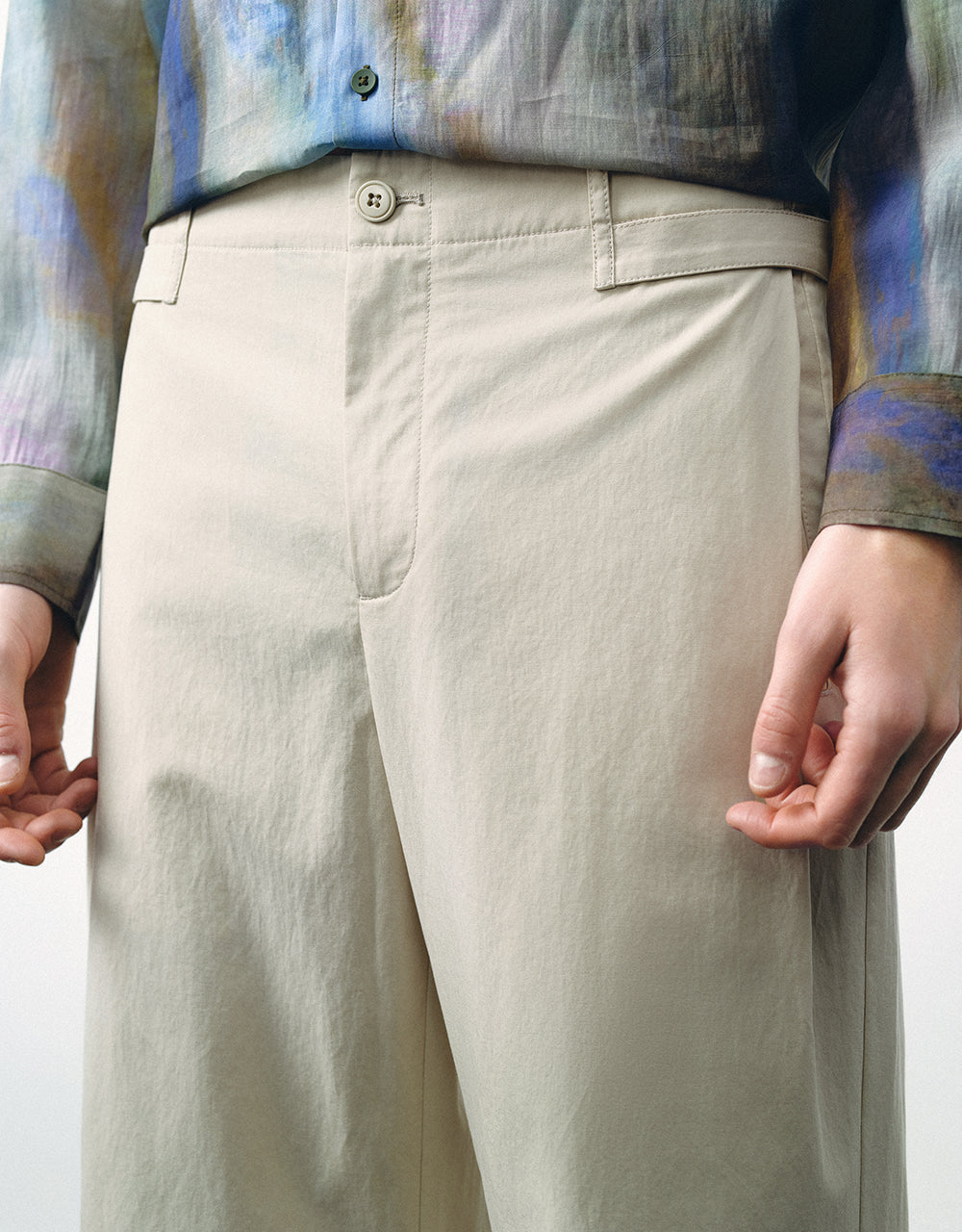 Tailored Carrot Fit Pants