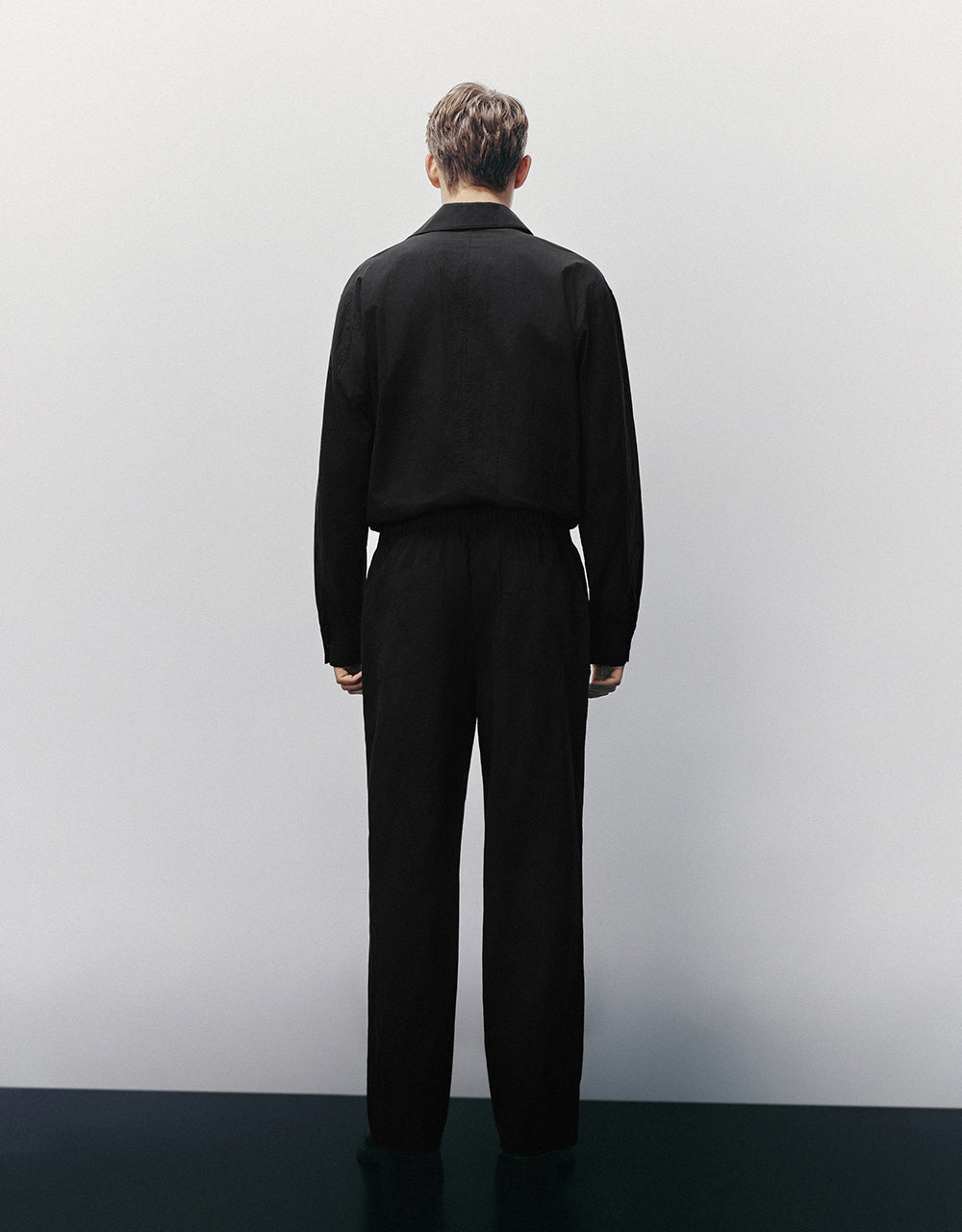 Lapel Oversized Jumpsuit
