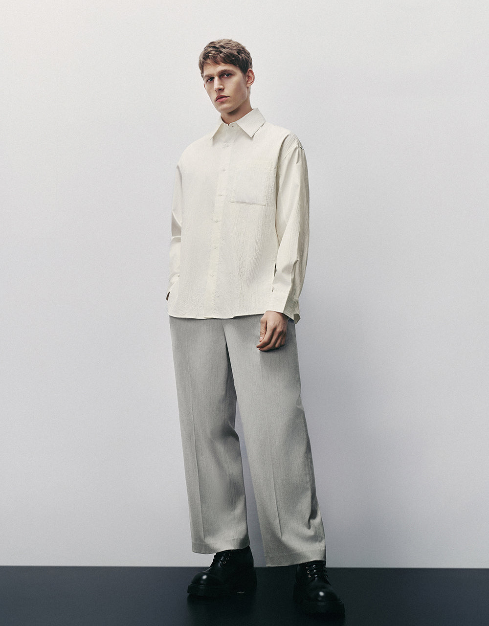 Loose Straight Pants