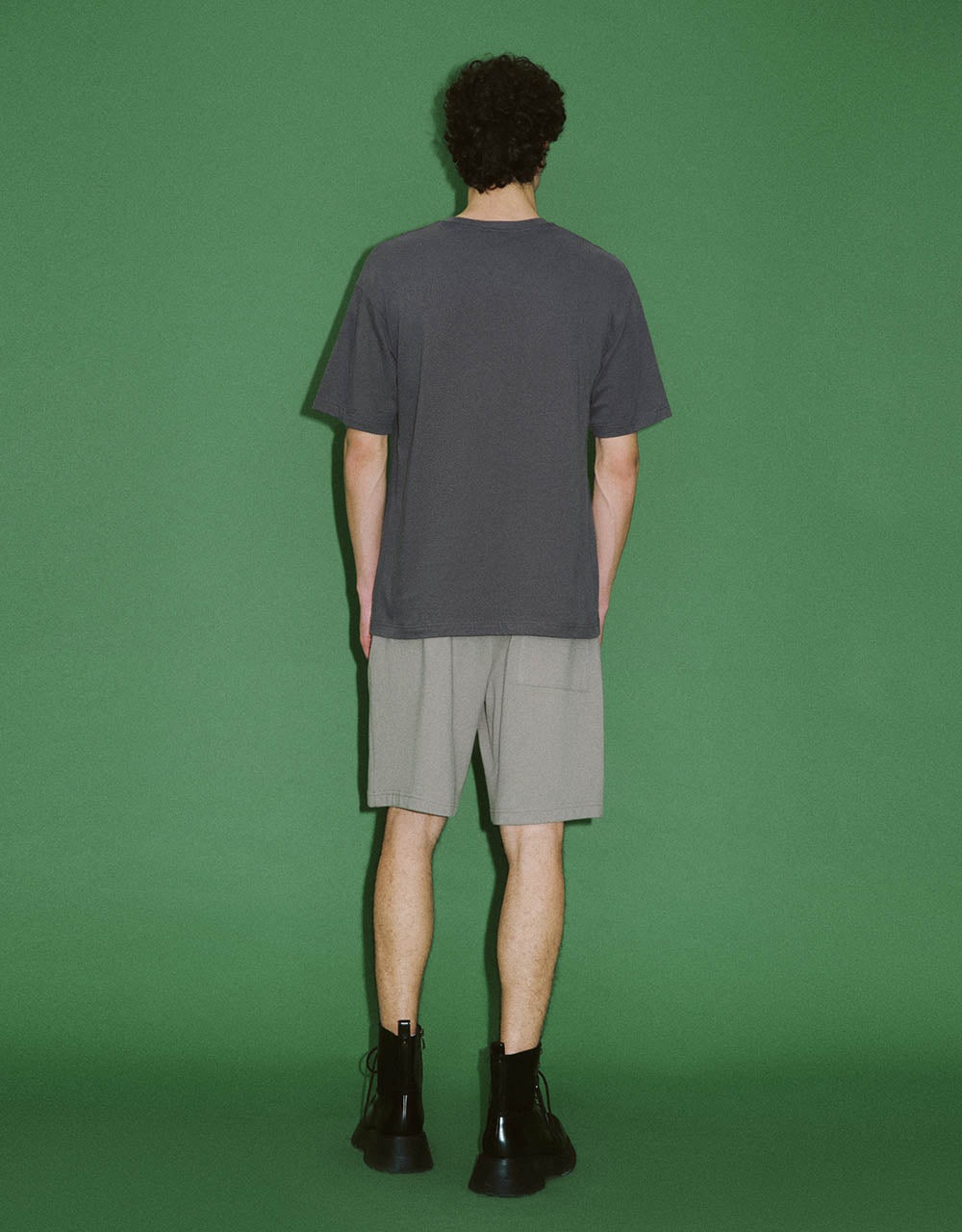 Drawstring Waist Knitted Shorts