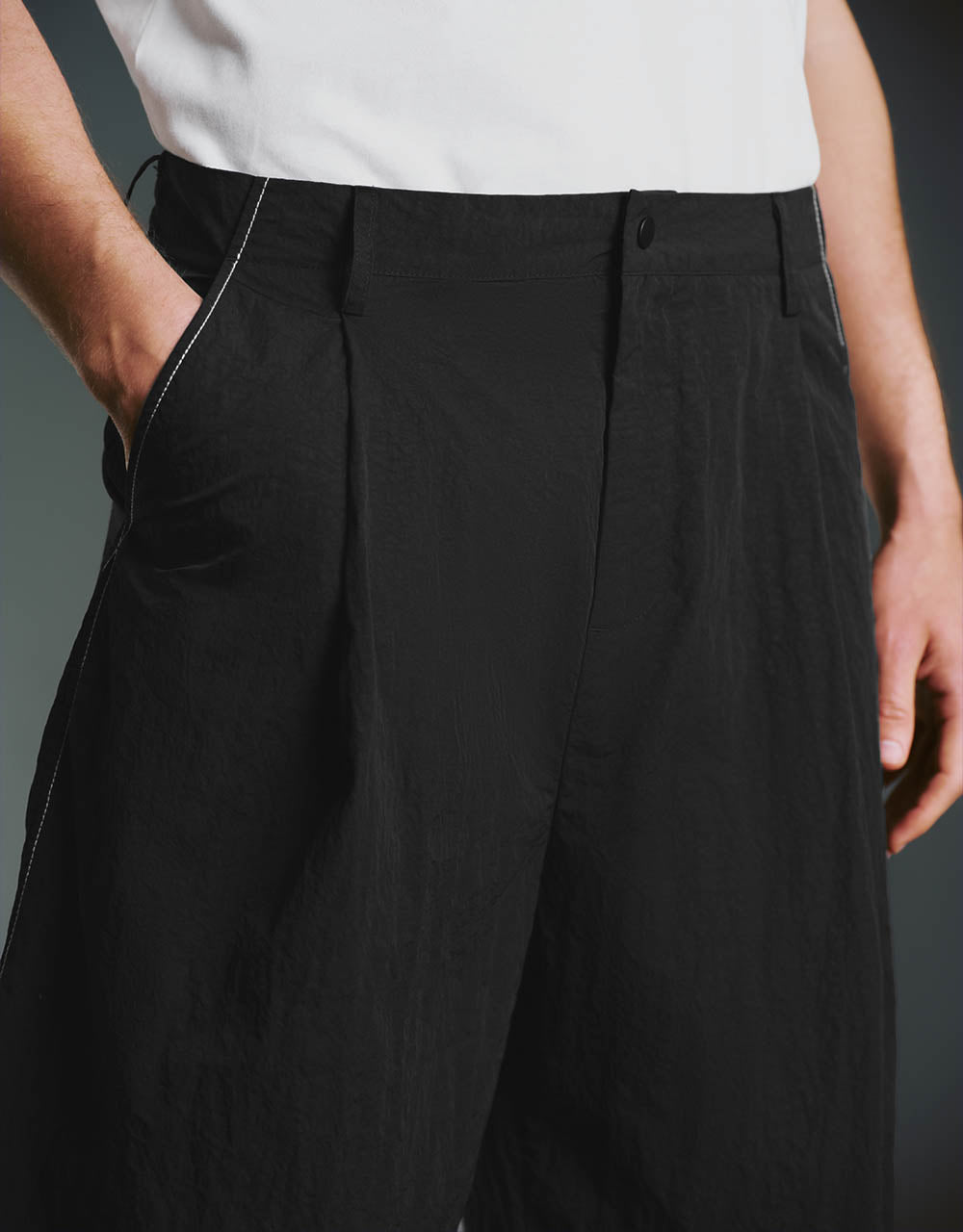 Loose Straight Shorts