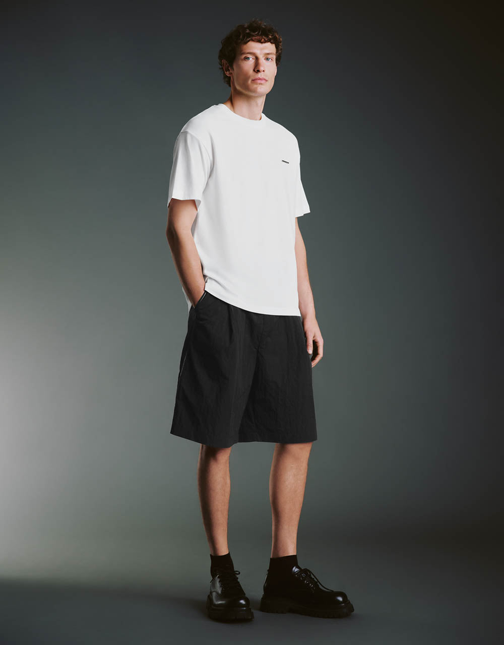 Loose Straight Shorts