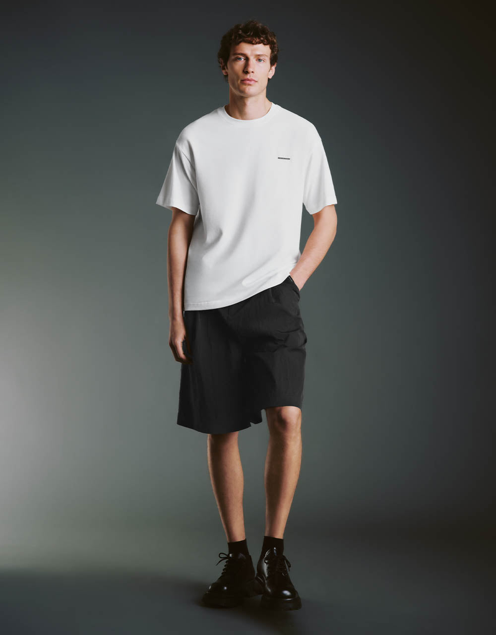 Loose Straight Shorts