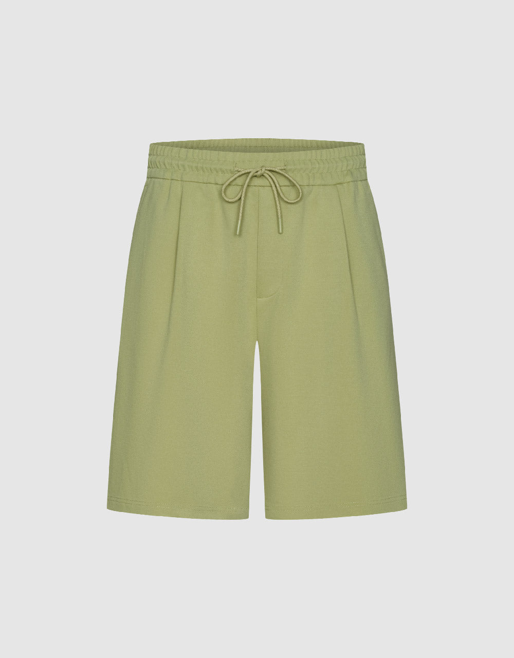 Drawstring Waist Loose Shorts