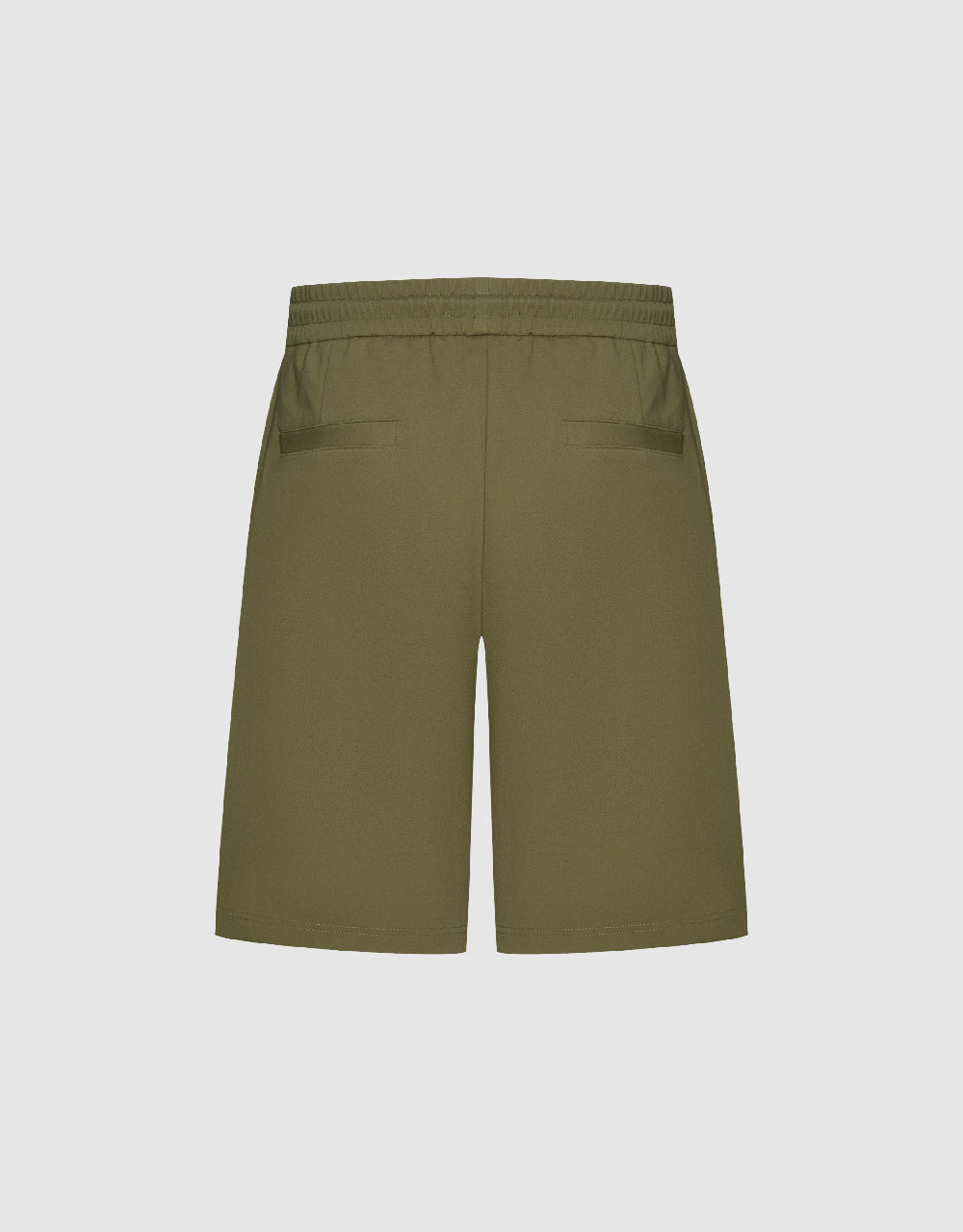 Drawstring Waist Knitted Shorts