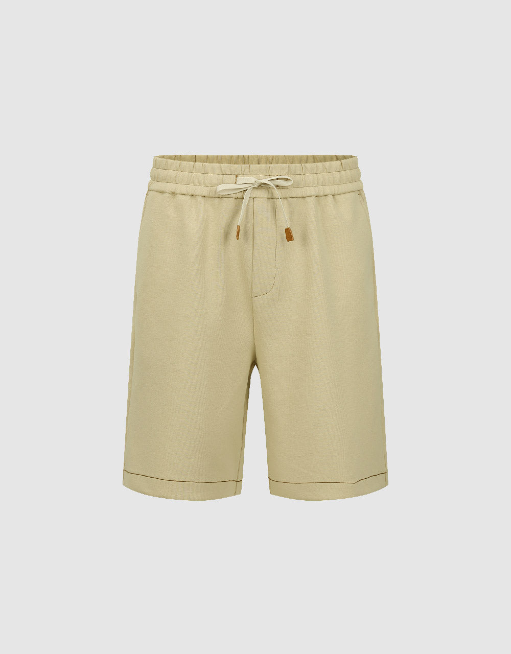 Drawstring Waist Loose Shorts