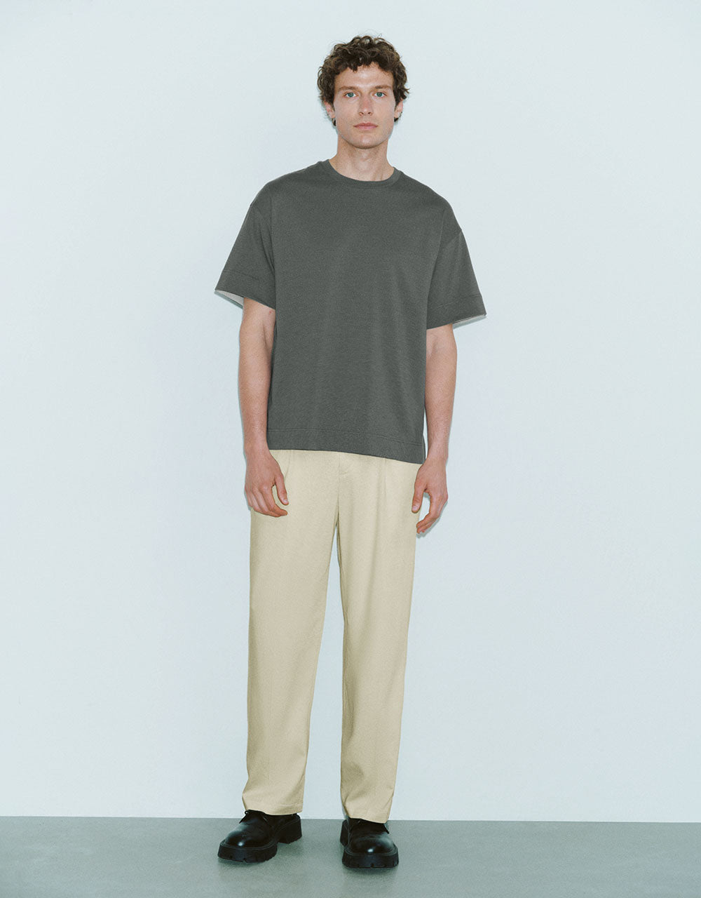 Tailored Straight Pants