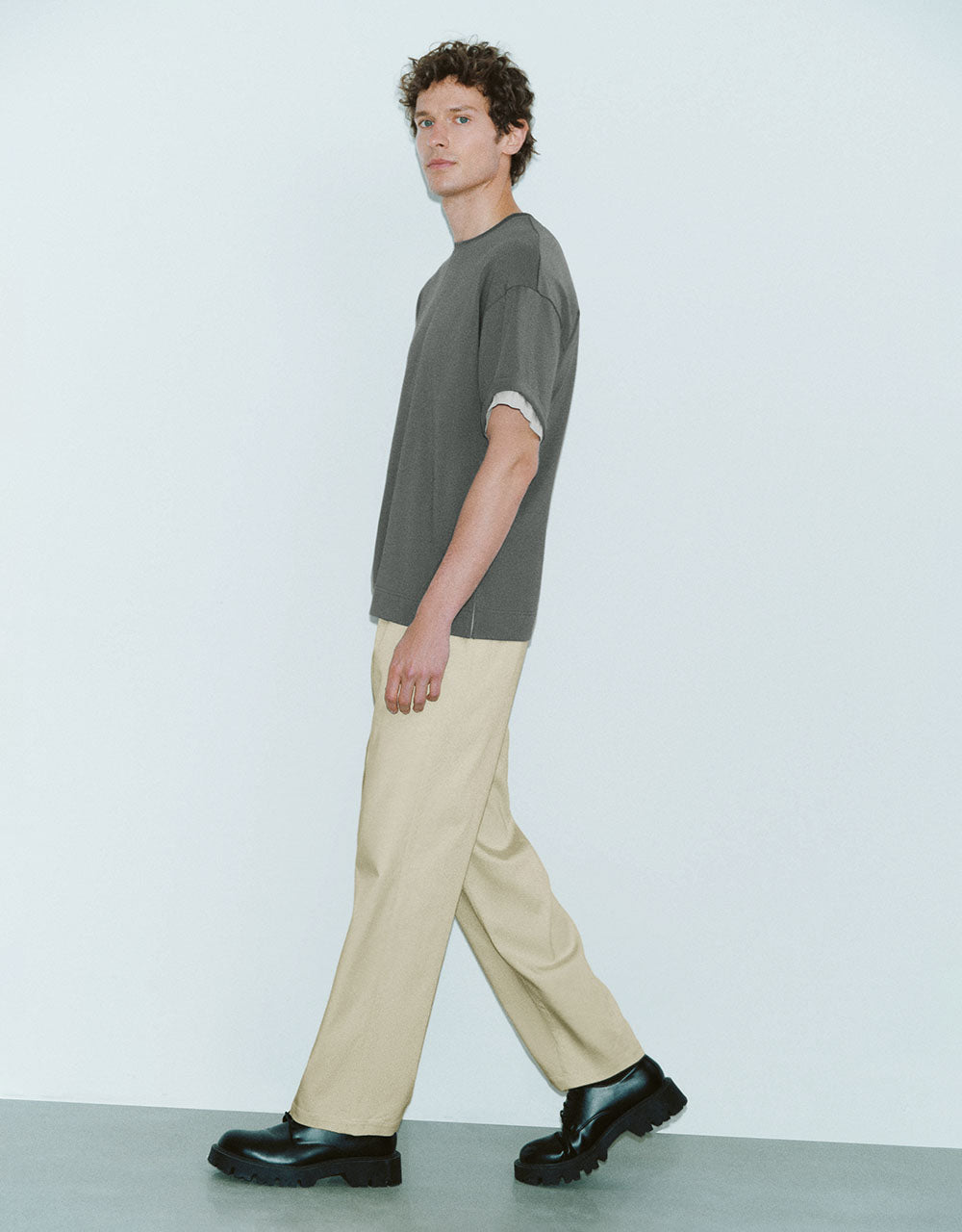 Tailored Straight Pants