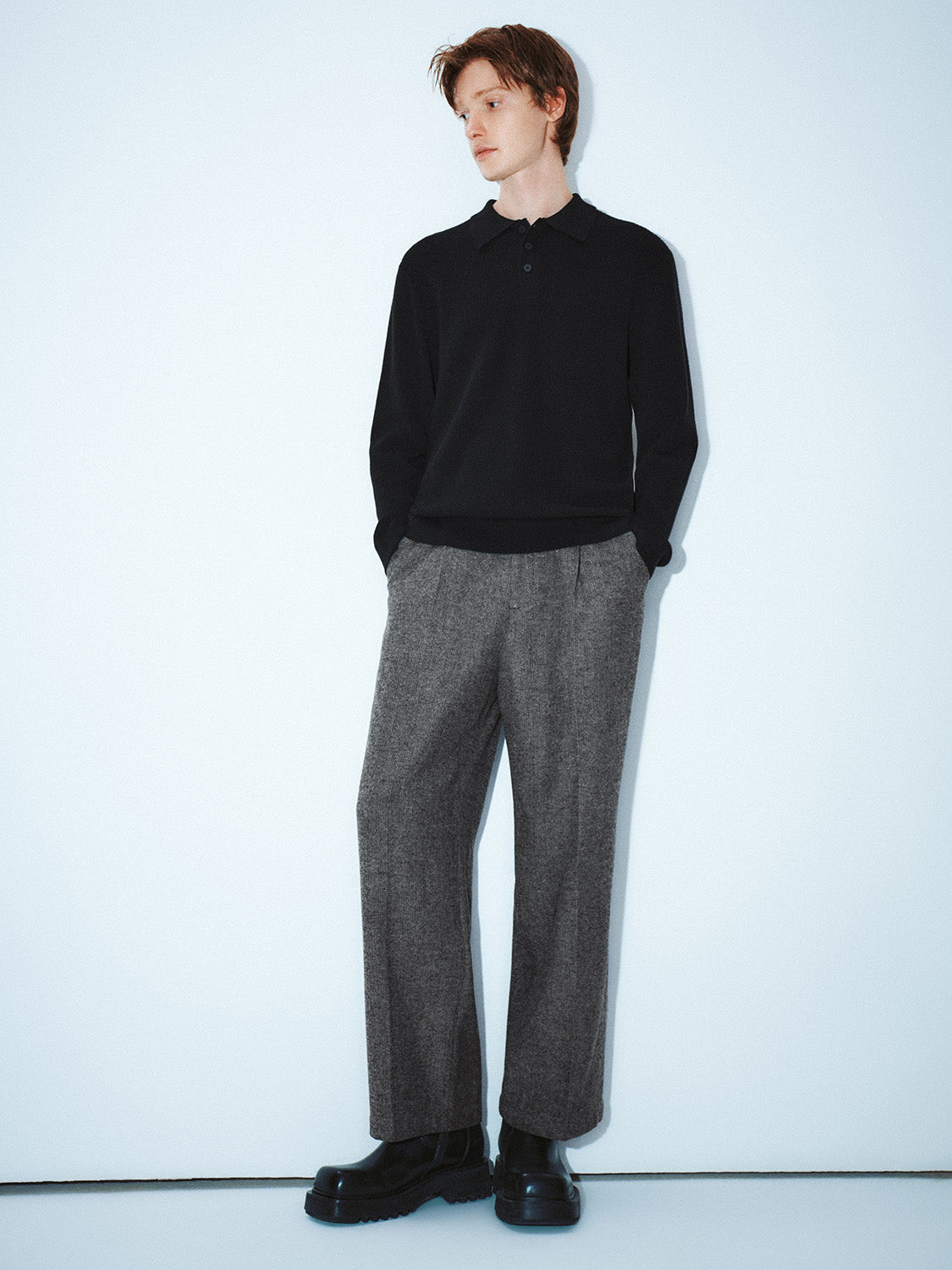 Regular Wide-Leg Pants