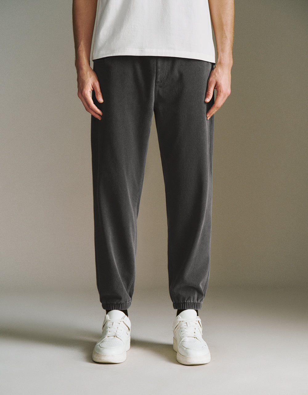 Drawstring Waist Jeans