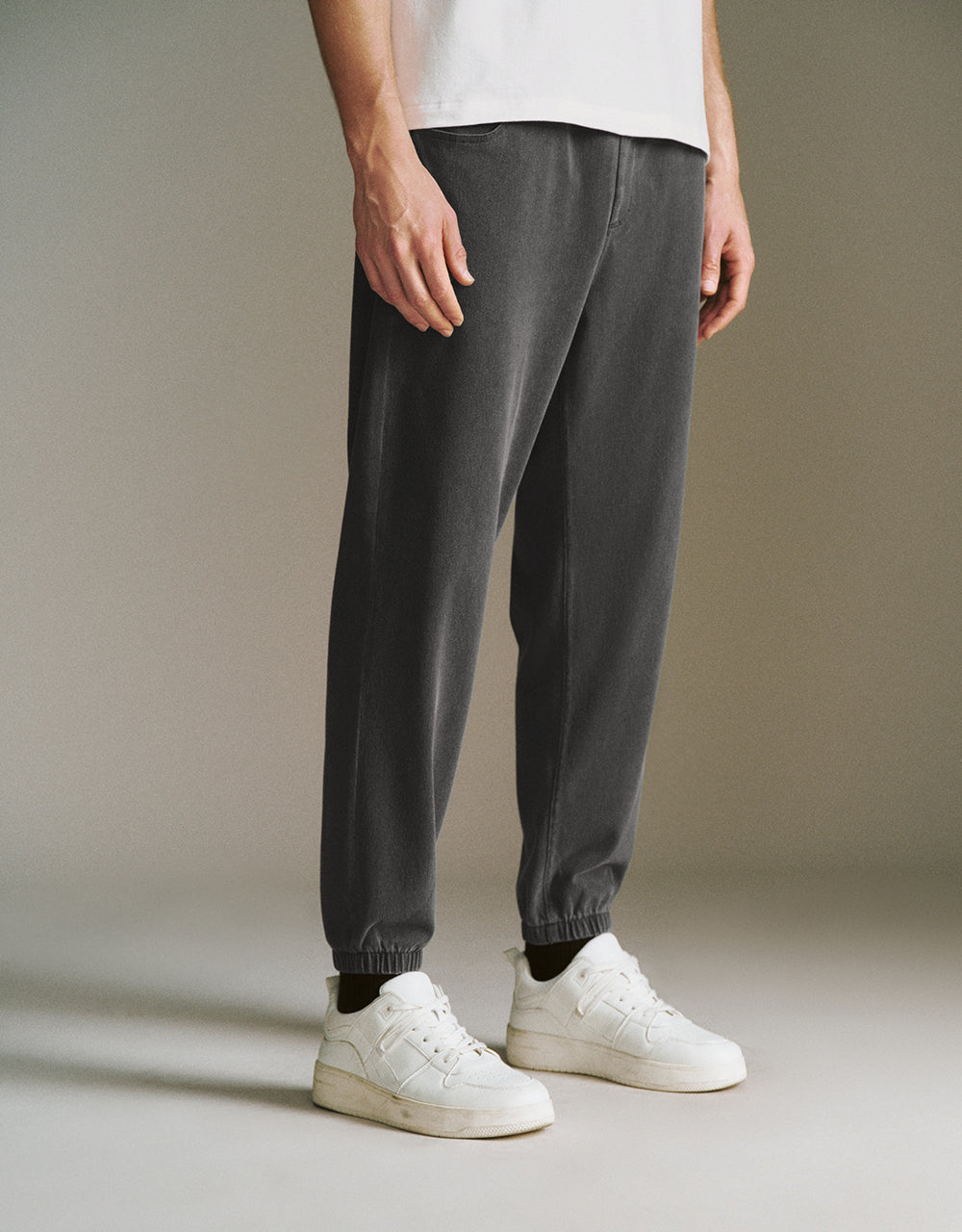 Drawstring Waist Jeans