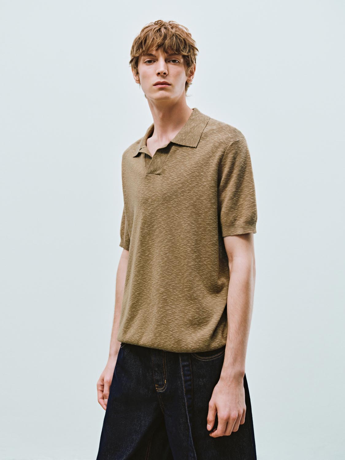 Short Sleeve Knitted T-Shirts