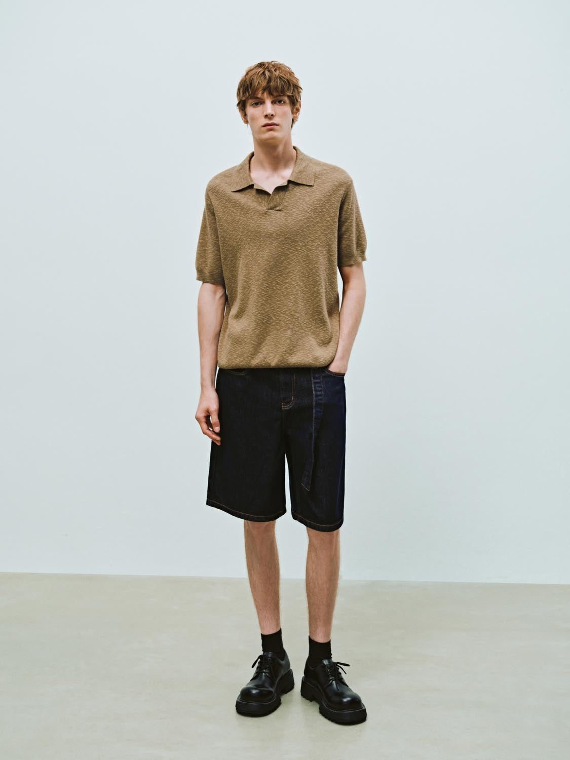 Short Sleeve Knitted T-Shirts