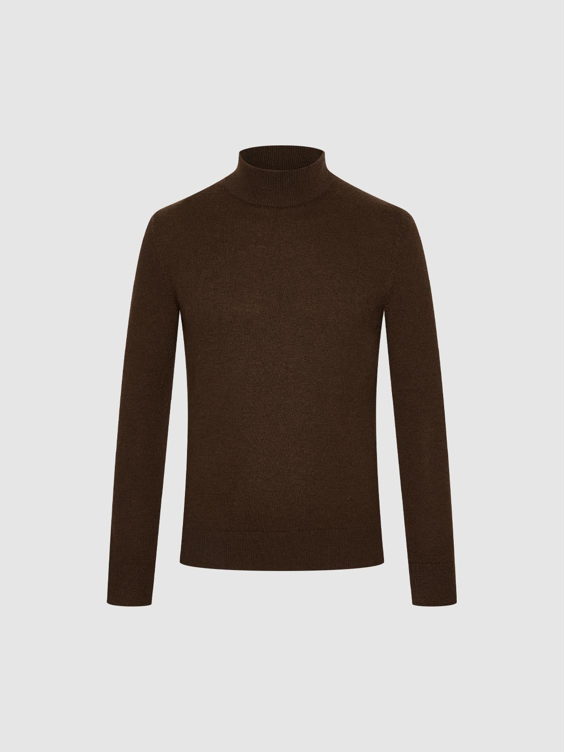 High Neck Long Sleeve Knitted T-Shirts