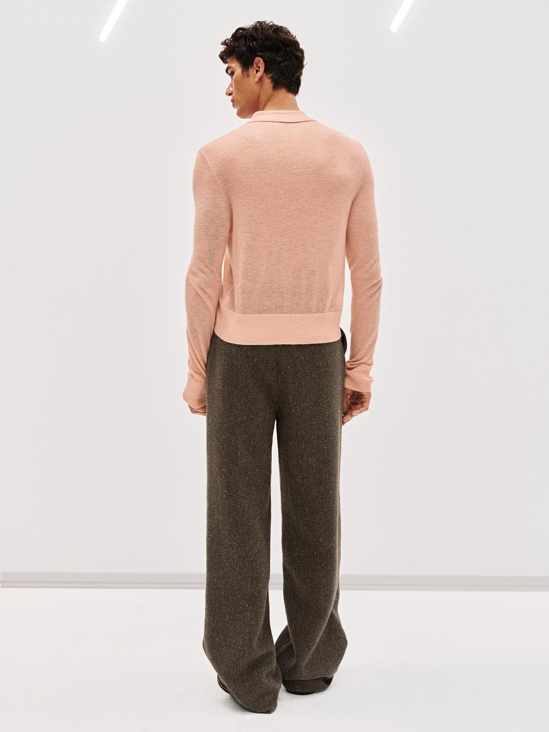 Collared Knitted Cardigans