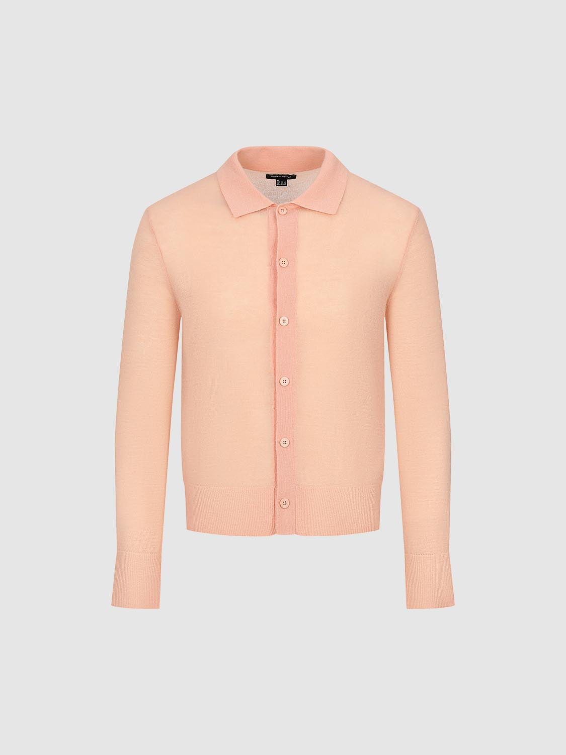 Collared Knitted Cardigans