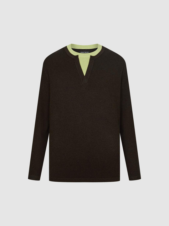 2 In 1 Long Sleeve Knitted T-Shirts