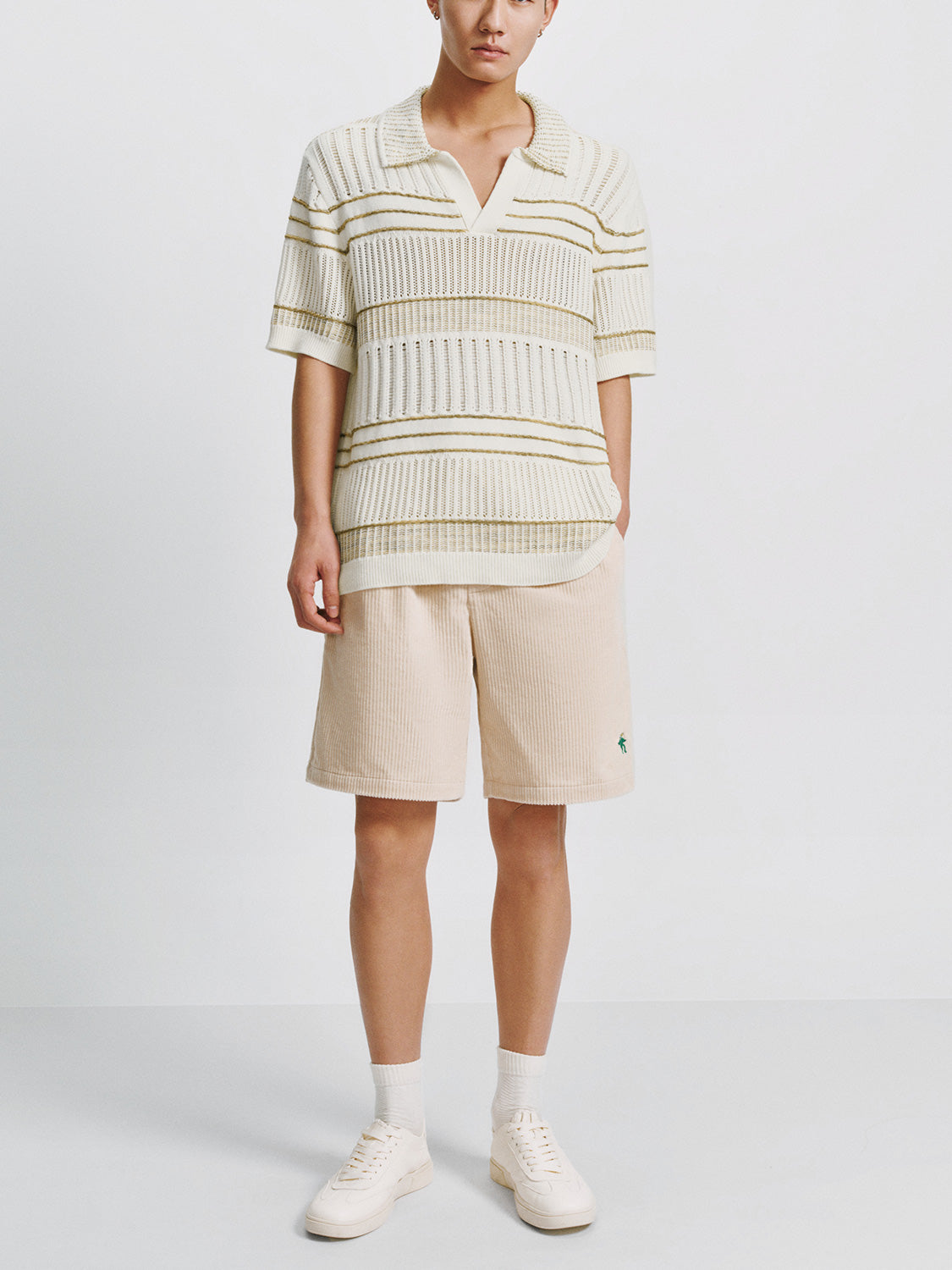 Striped Knitted T-Shirts