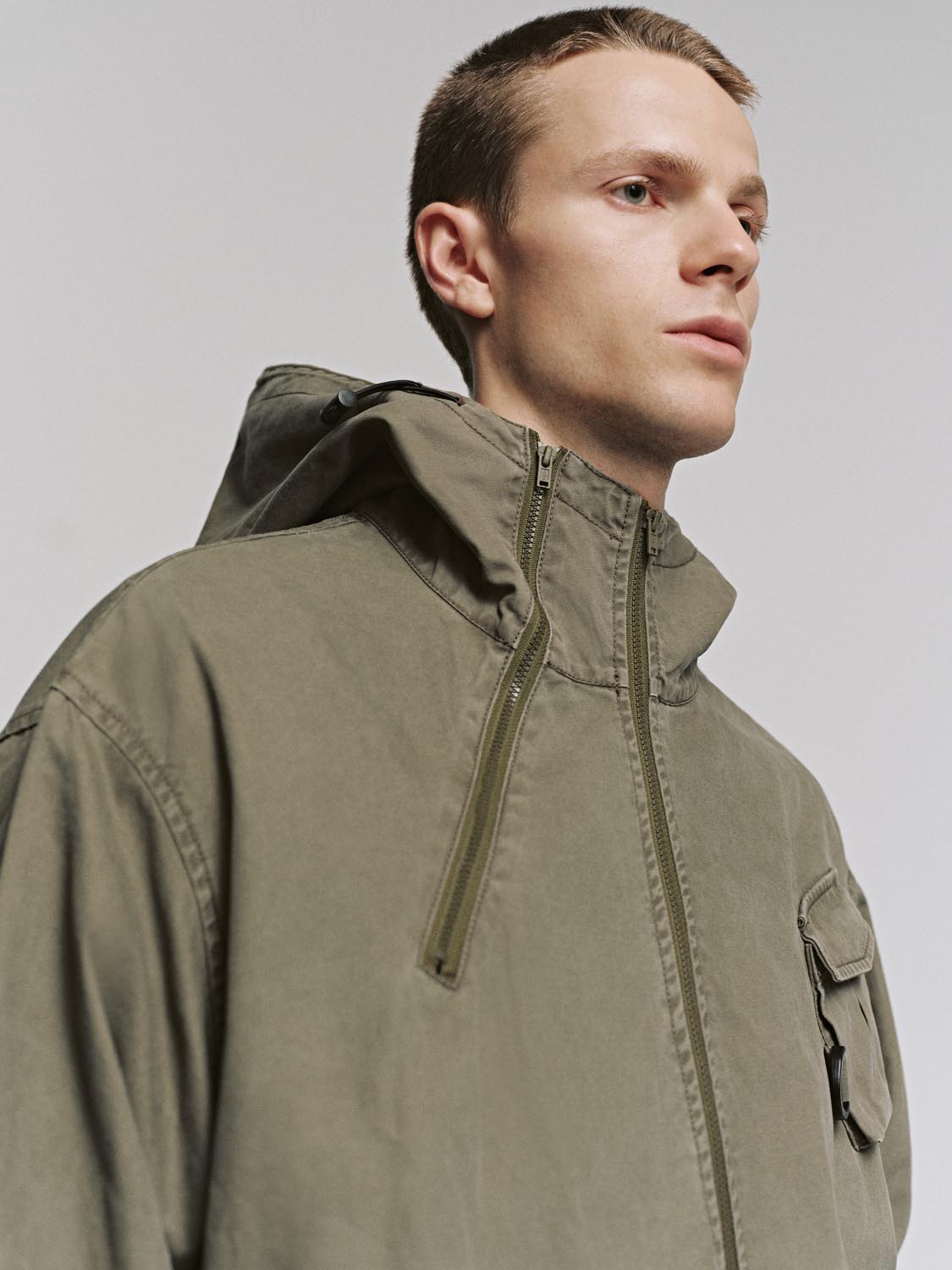 Drawstring Bomber Jackets