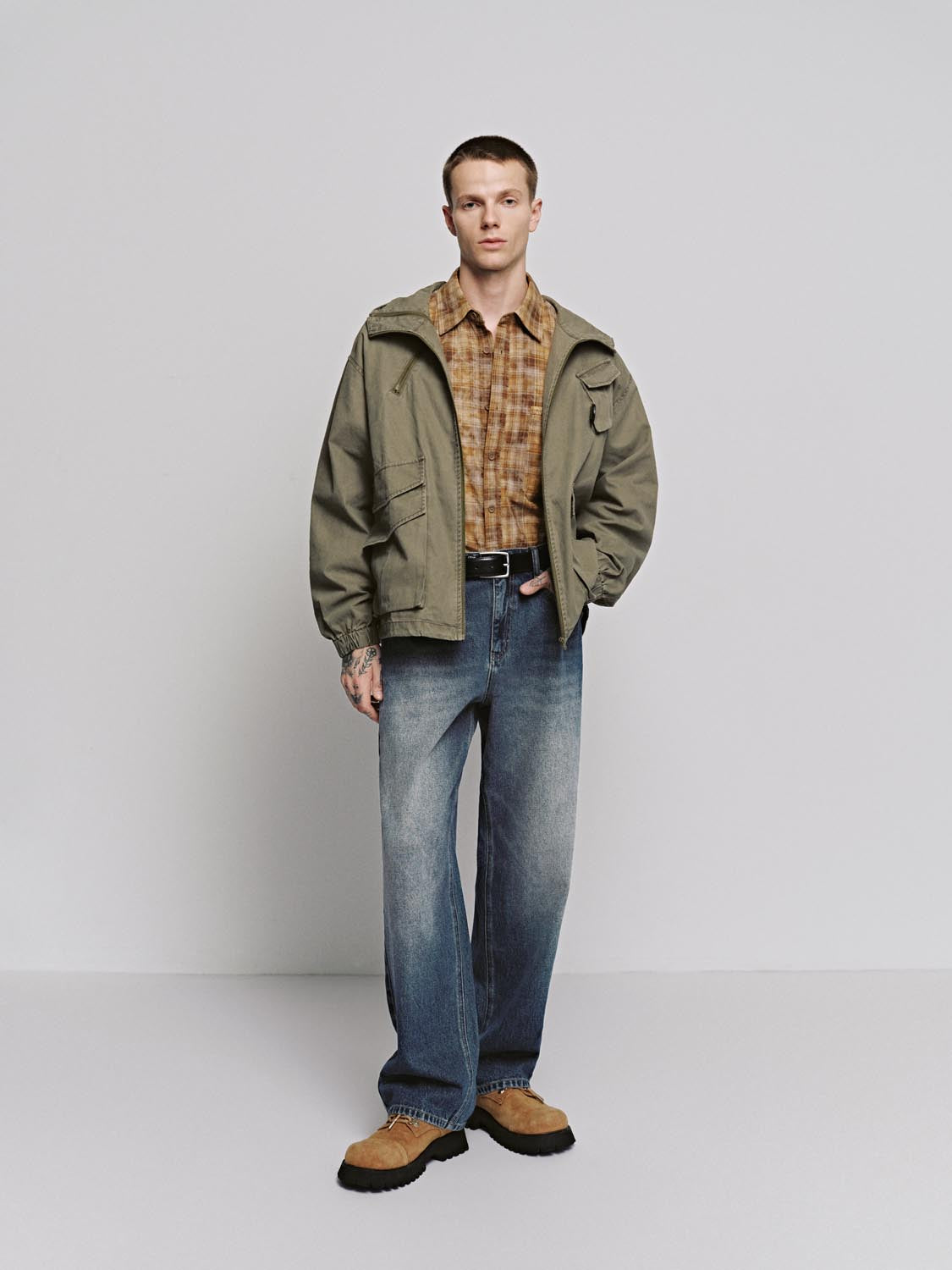 Drawstring Bomber Jackets