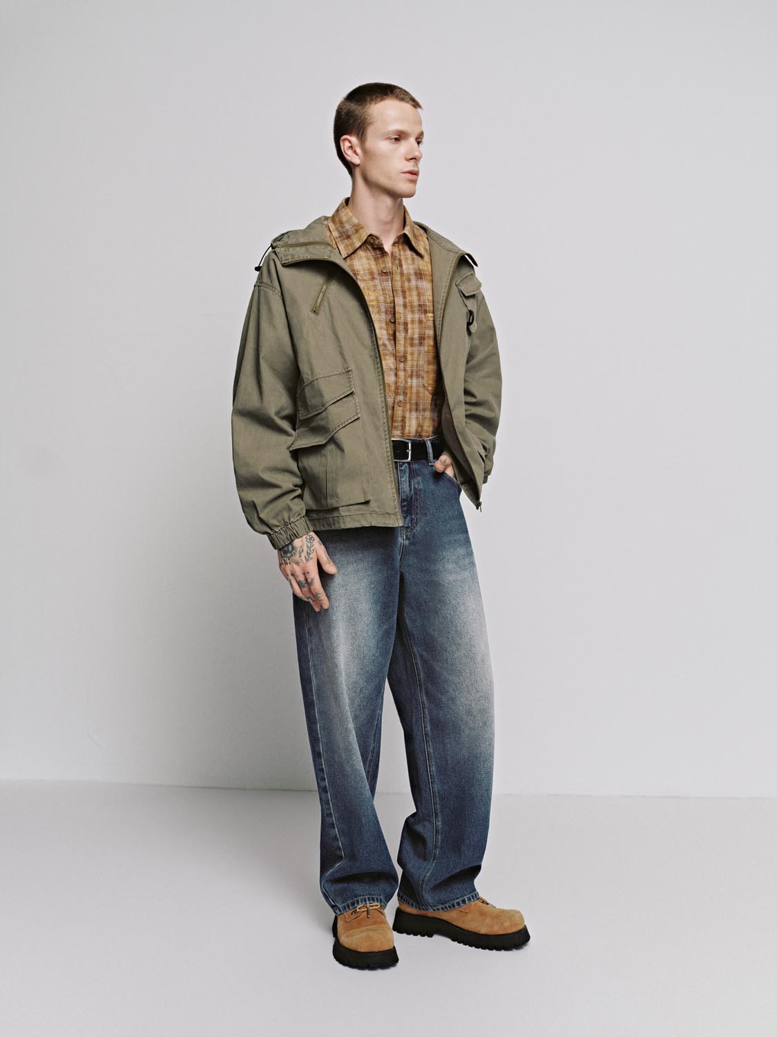 Drawstring Bomber Jackets