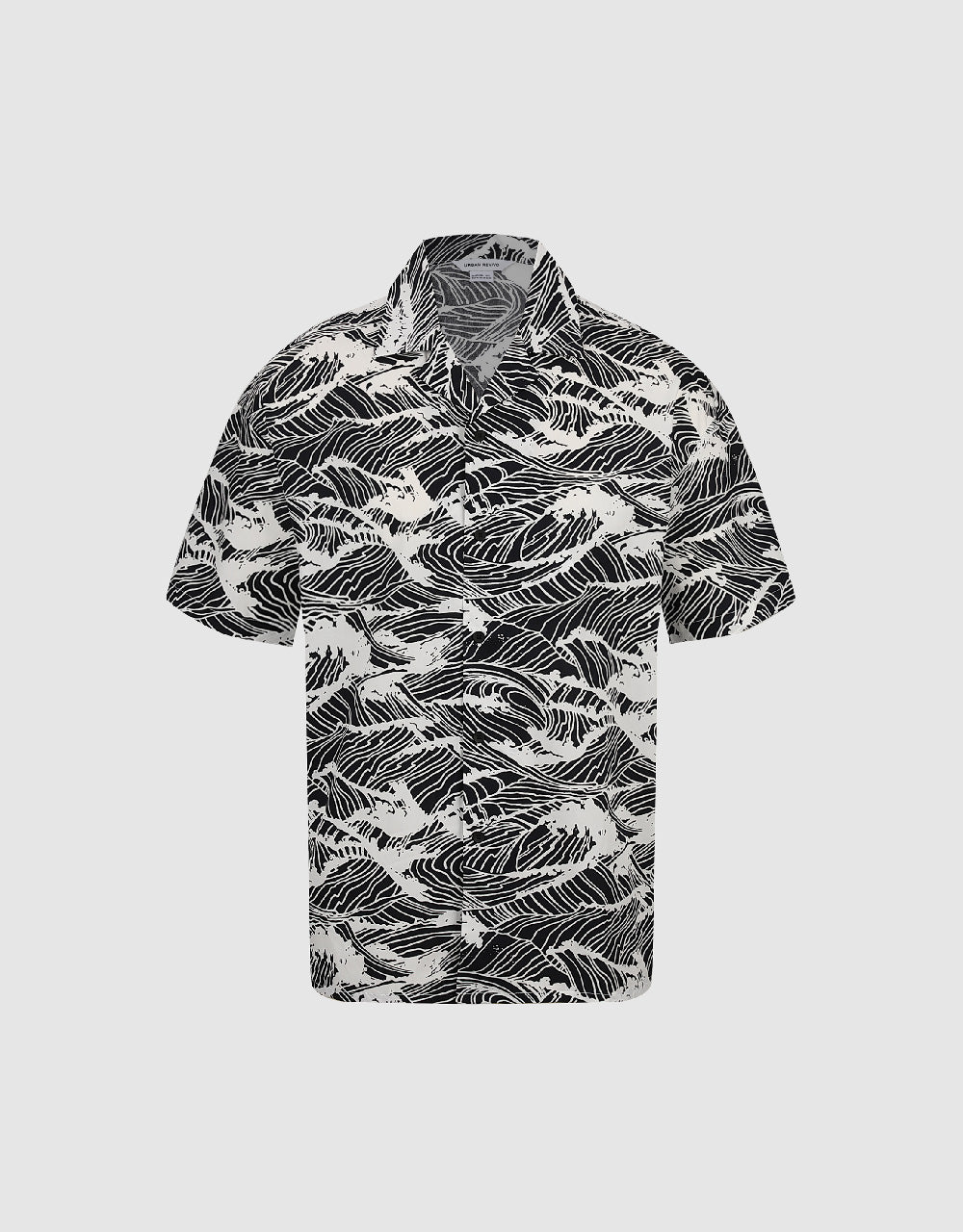 Waves Pattern Loose Shirt