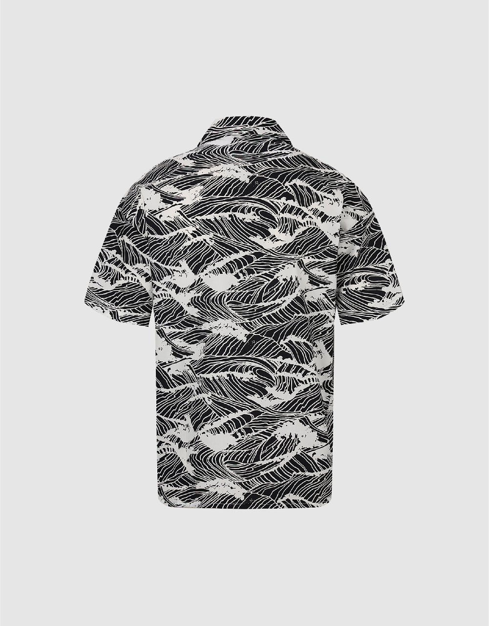 Waves Pattern Loose Shirt