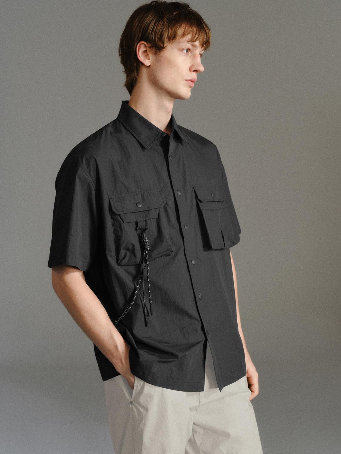 Flap Pocket Short Sleeve Shirts