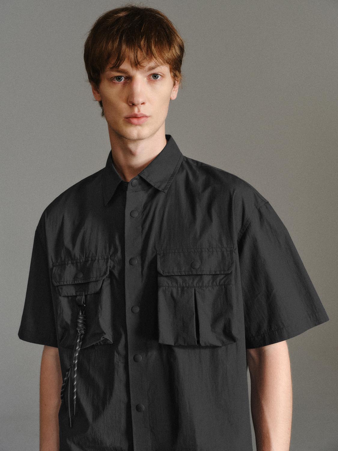 Flap Pocket Short Sleeve Shirts