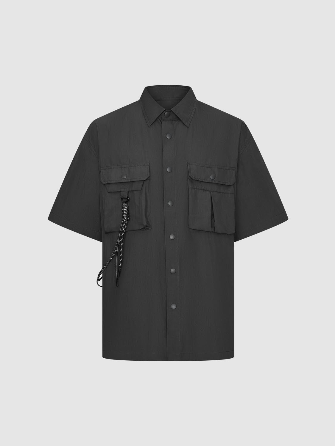 Flap Pocket Short Sleeve Shirts