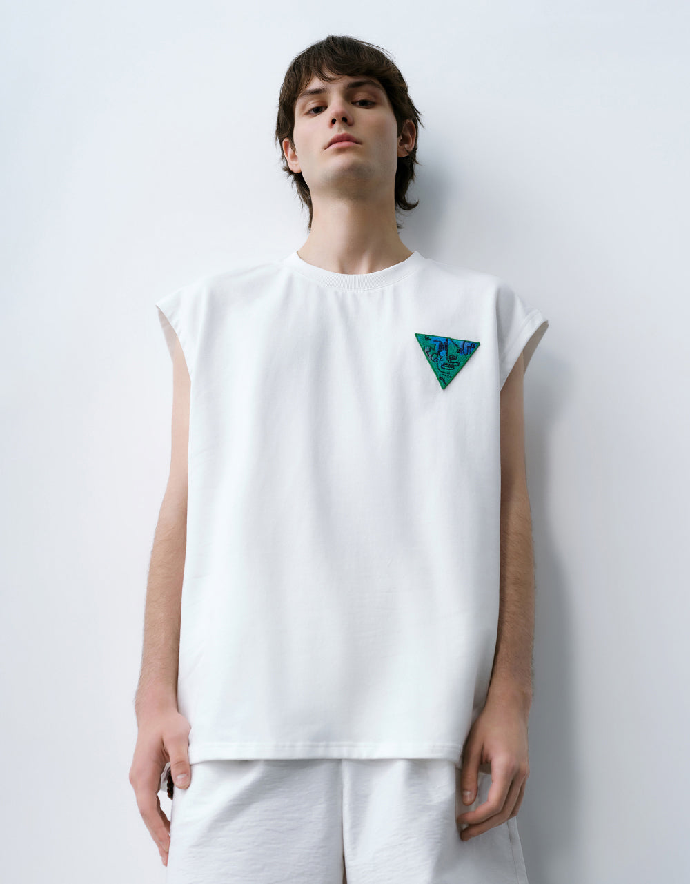 Triangle Embossed Tank Top