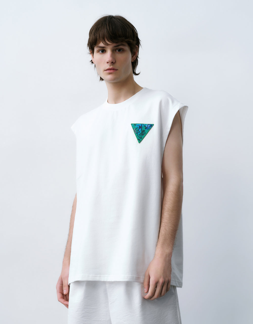 Triangle Embossed Tank Top