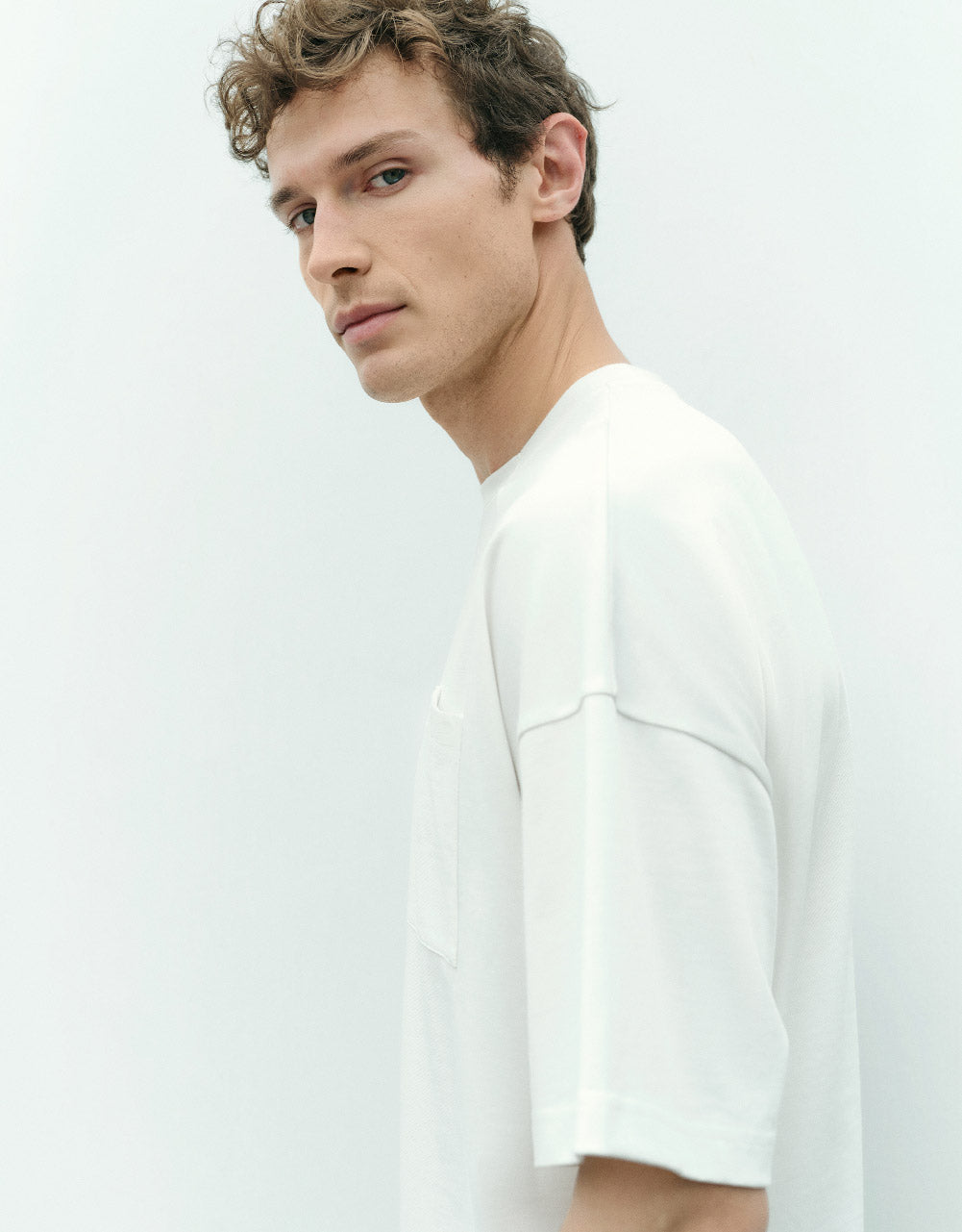 Crew Neck T-Shirt With Pocket