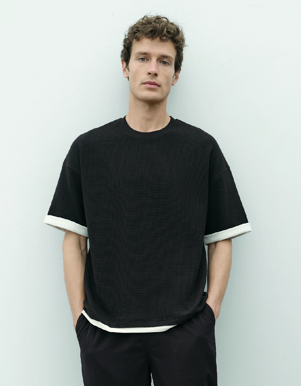 Straight Crew Neck T-Shirt
