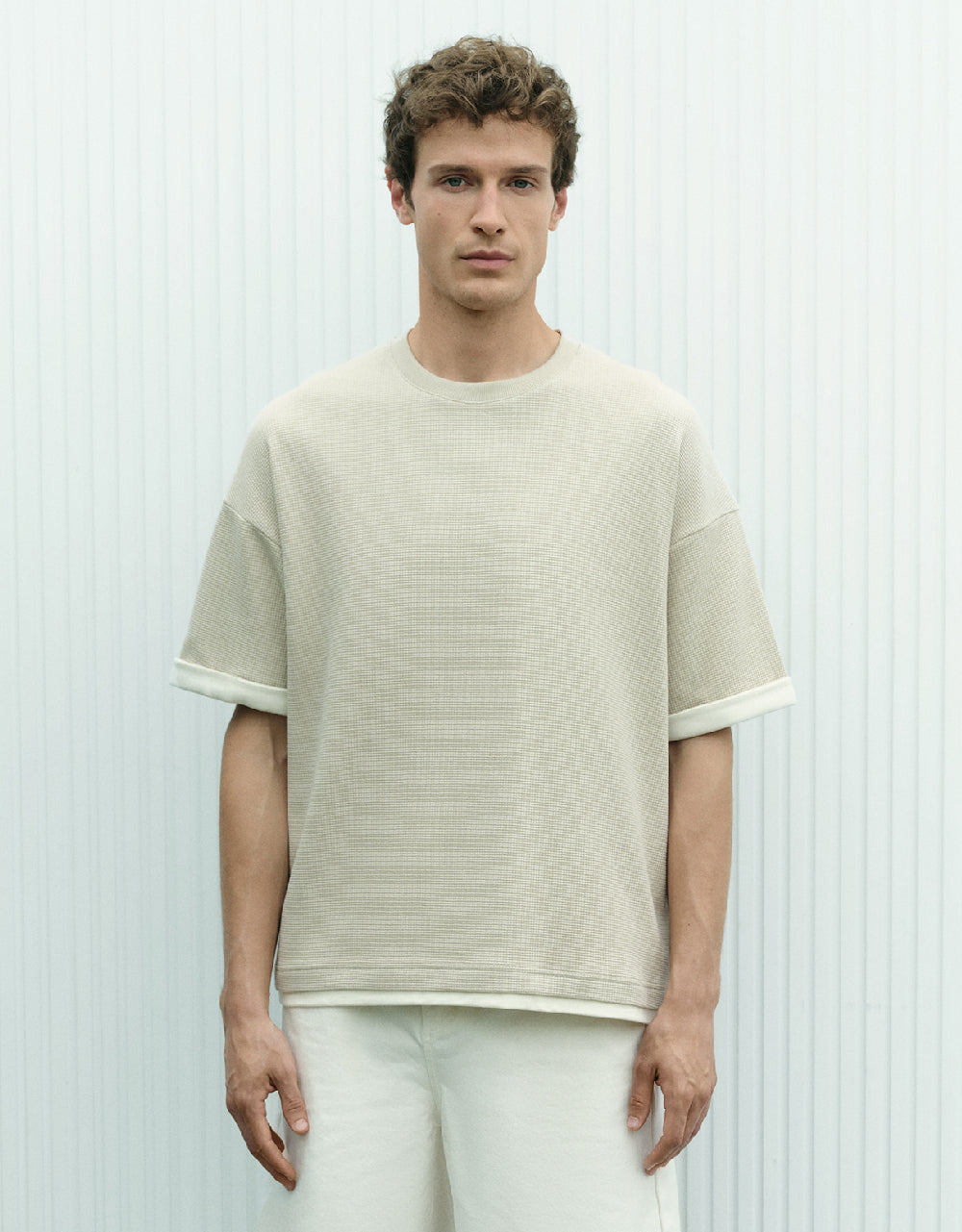 Straight Crew Neck T-Shirt