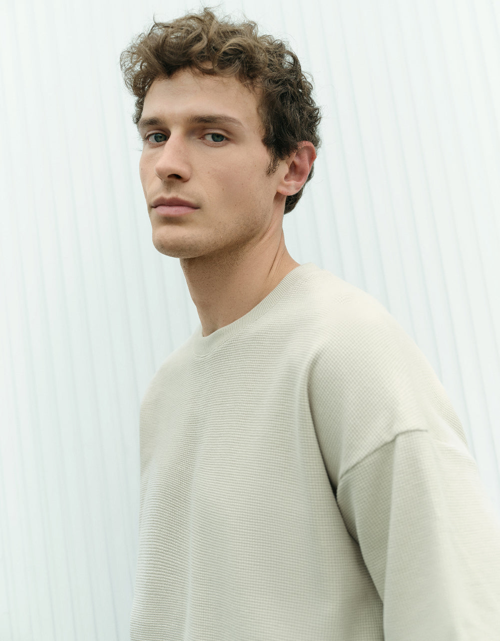 Straight Crew Neck T-Shirt